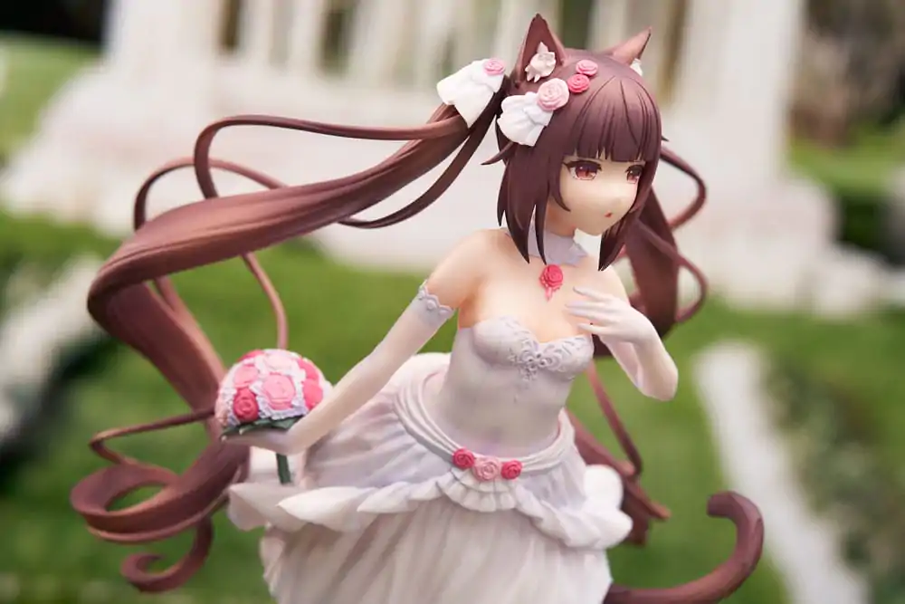 Nekopara 1/7 Nekopara Chocola Dream of Eden Ver. PVC szobor figura 23 cm termékfotó