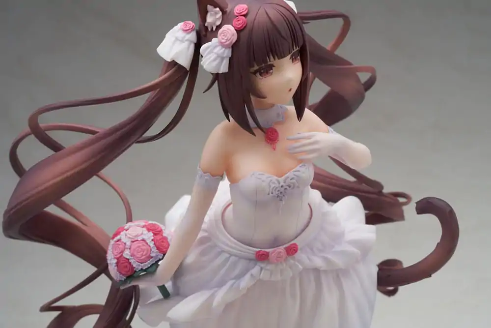 Nekopara 1/7 Nekopara Chocola Dream of Eden Ver. PVC szobor figura 23 cm termékfotó