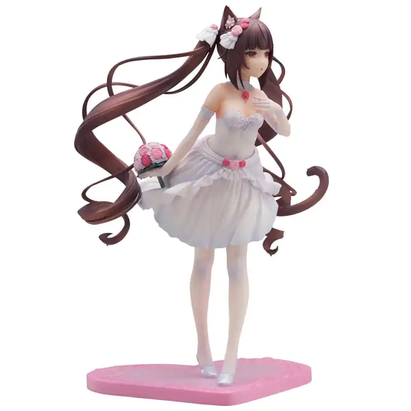 Nekopara 1/7 Nekopara Chocola Dream of Eden Ver. PVC szobor figura 23 cm termékfotó