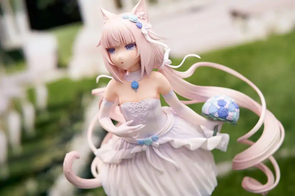 Nekopara 1/7 Nekopara Vanilla Dream of Eden Ver. PVC szobor figura 23 cm termékfotó