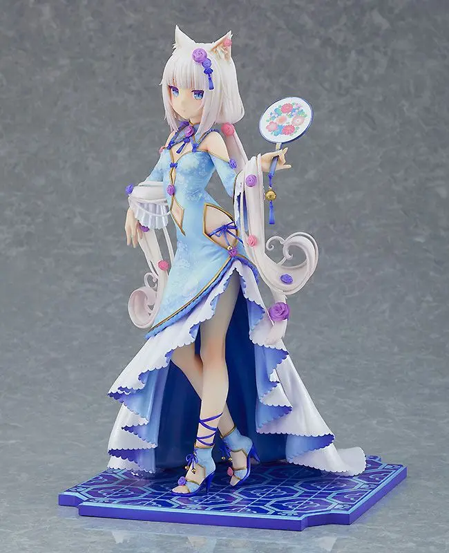 Nekopara 1/7 Vanilla: Chinese Dress Ver. PVC szobor figura 22 cm termékfotó