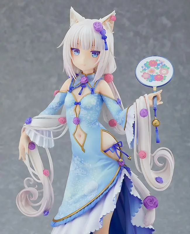 Nekopara 1/7 Vanilla: Chinese Dress Ver. PVC szobor figura 22 cm termékfotó