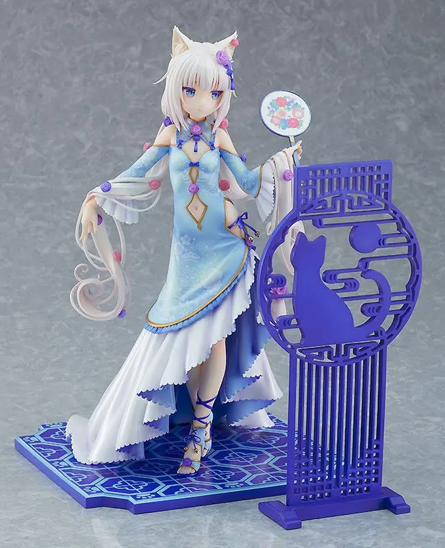 Nekopara 1/7 Vanilla: Chinese Dress Ver. PVC szobor figura 22 cm termékfotó