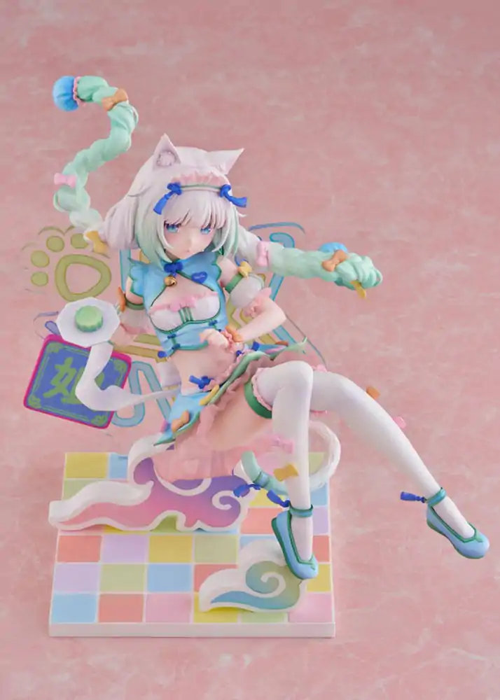 Nekopara 1/7 Vanilla Dreamy Cute China Ver. PVC szobor figura 17 cm termékfotó