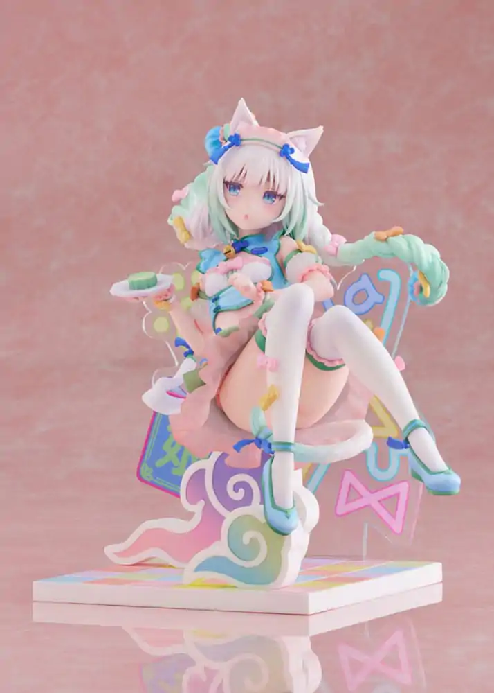 Nekopara 1/7 Vanilla Dreamy Cute China Ver. PVC szobor figura 17 cm termékfotó