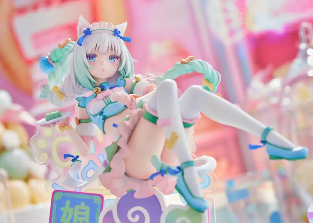 Nekopara 1/7 Vanilla Dreamy Cute China Ver. PVC szobor figura 17 cm termékfotó