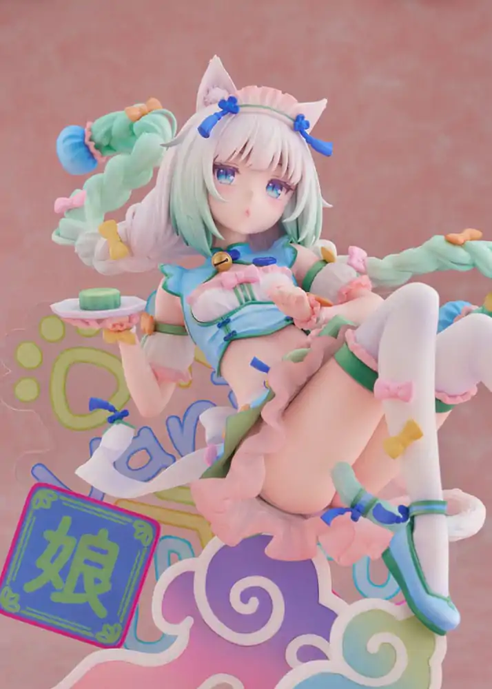 Nekopara 1/7 Vanilla Dreamy Cute China Ver. PVC szobor figura 17 cm termékfotó