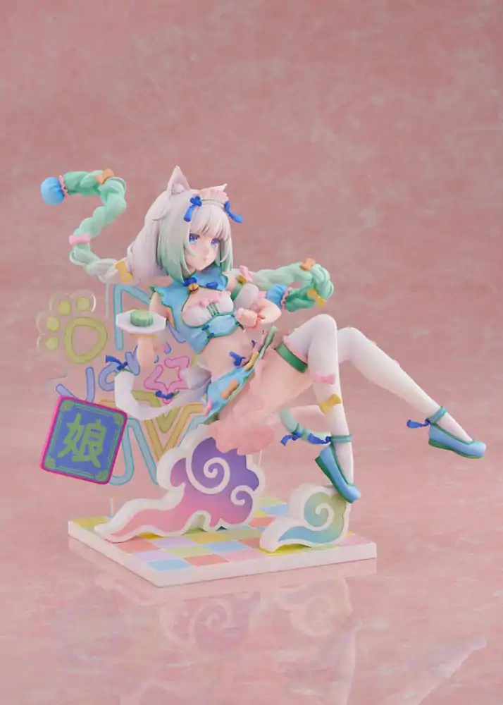 Nekopara 1/7 Vanilla Dreamy Cute China Ver. PVC szobor figura 17 cm termékfotó