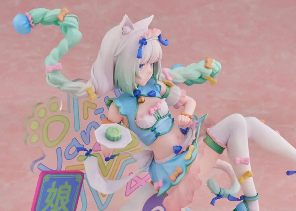 Nekopara 1/7 Vanilla Dreamy Cute China Ver. PVC szobor figura 17 cm termékfotó