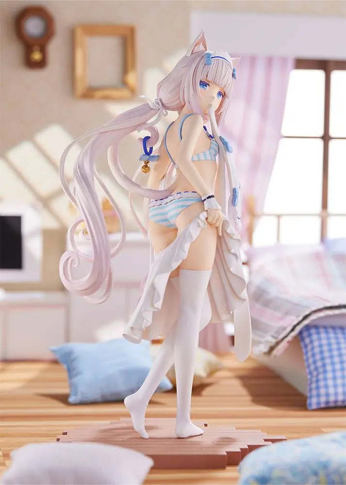 Nekopara 1/7 Vanilla Dress up time PVC szobor figura 24 cm termékfotó