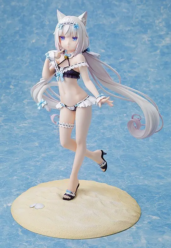 Nekopara 1/7 Vanilla: Maid Swimsuit Ver. PVC szobor figura 25 cm termékfotó