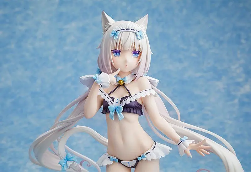 Nekopara 1/7 Vanilla: Maid Swimsuit Ver. PVC szobor figura 25 cm termékfotó