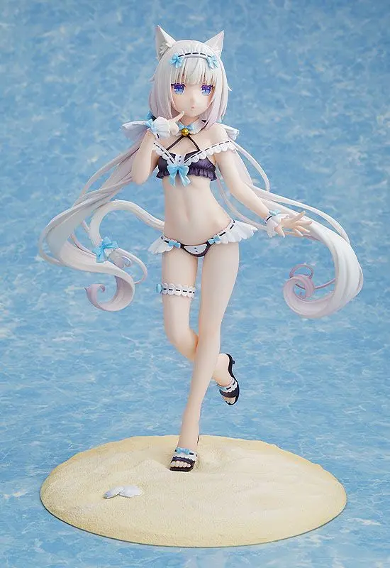 Nekopara 1/7 Vanilla: Maid Swimsuit Ver. PVC szobor figura 25 cm termékfotó