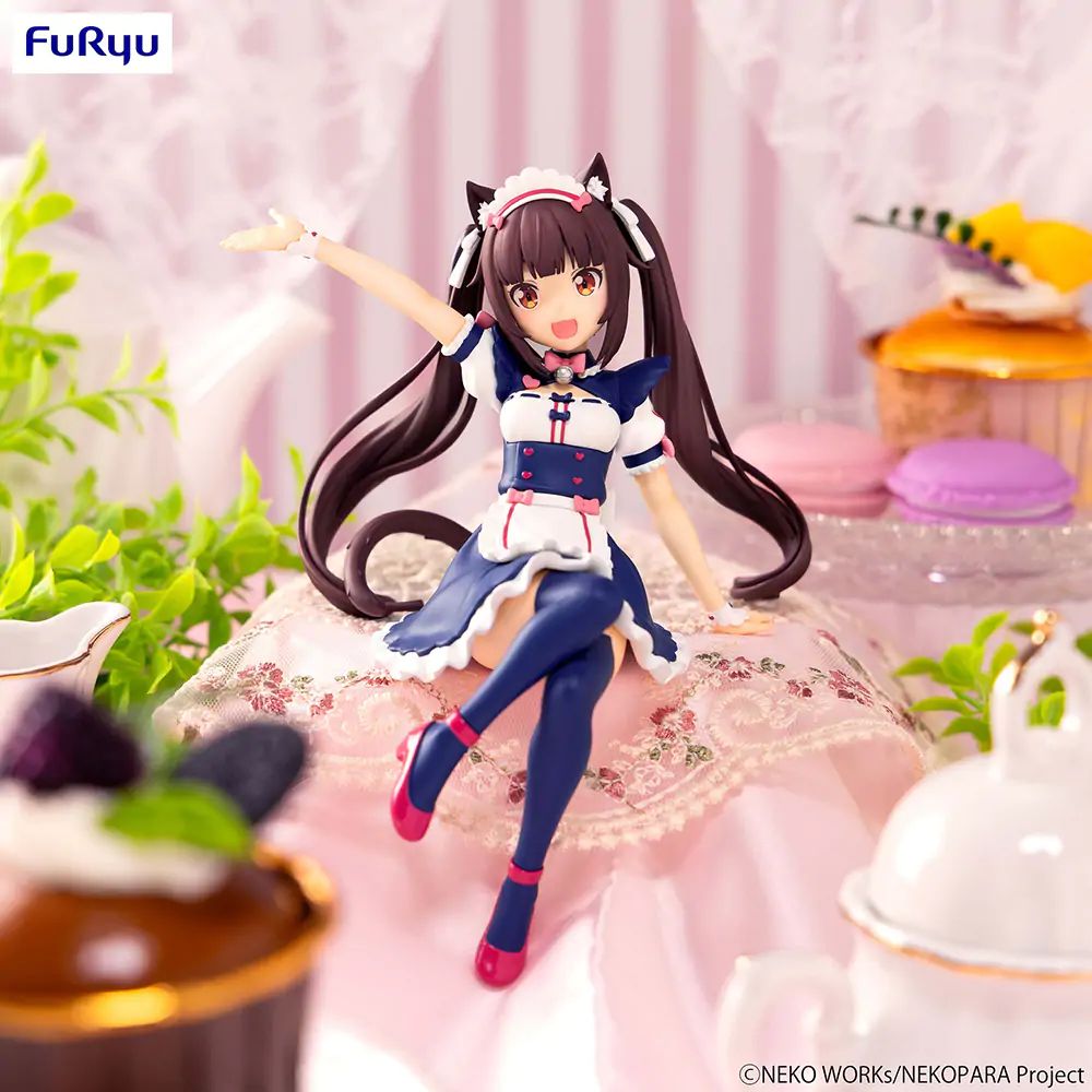 Nekopara Noodle Stopper Chocola PVC szobor figura 14 cm termékfotó