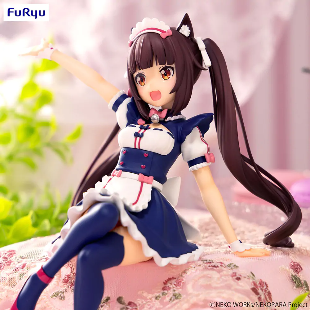 Nekopara Noodle Stopper Chocola PVC szobor figura 14 cm termékfotó
