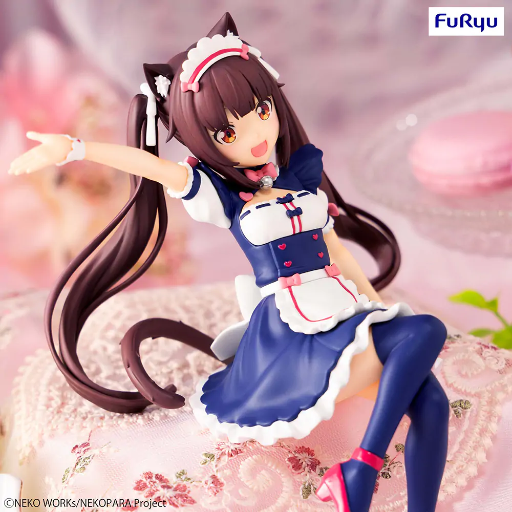 Nekopara Noodle Stopper Chocola PVC szobor figura 14 cm termékfotó