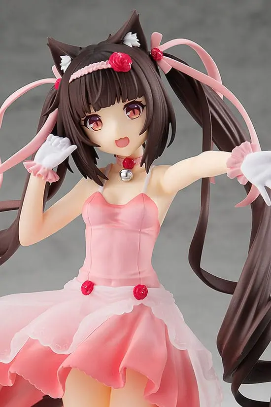 Nekopara Pop Up Parade Chocola: Cocktail Dress Ver. PVC szobor figura 17 cm termékfotó