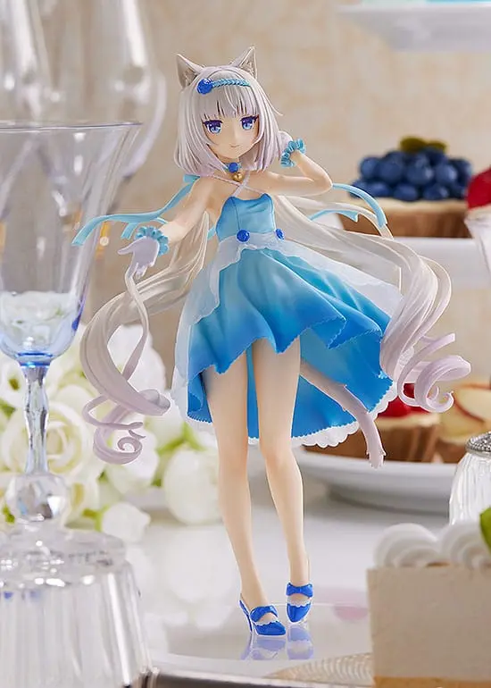 Nekopara Pop Up Parade Vanilla: Cocktail Dress Ver. PVC szobor figura 17 cm termékfotó