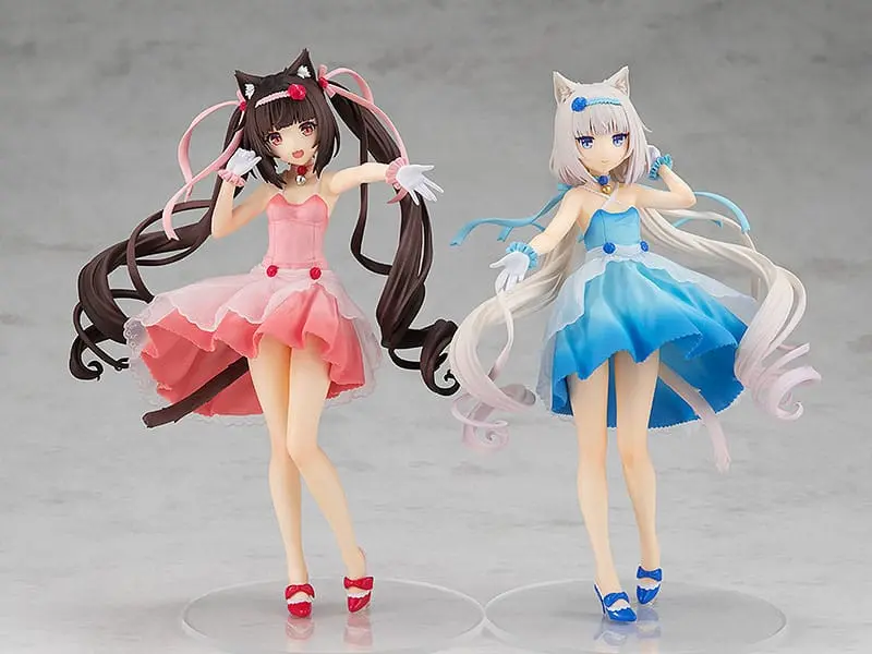 Nekopara Pop Up Parade Vanilla: Cocktail Dress Ver. PVC szobor figura 17 cm termékfotó