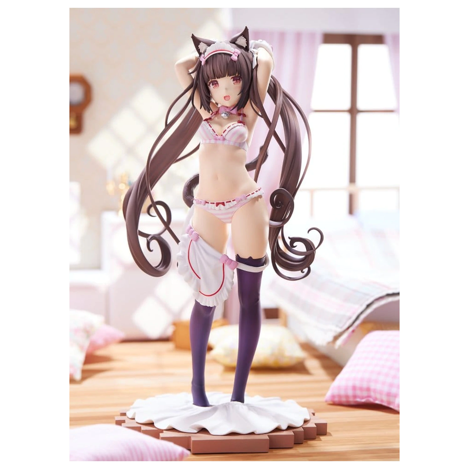 Nekopara PVC figura 1/7 Chocola Dress up time 24 cm termékfotó