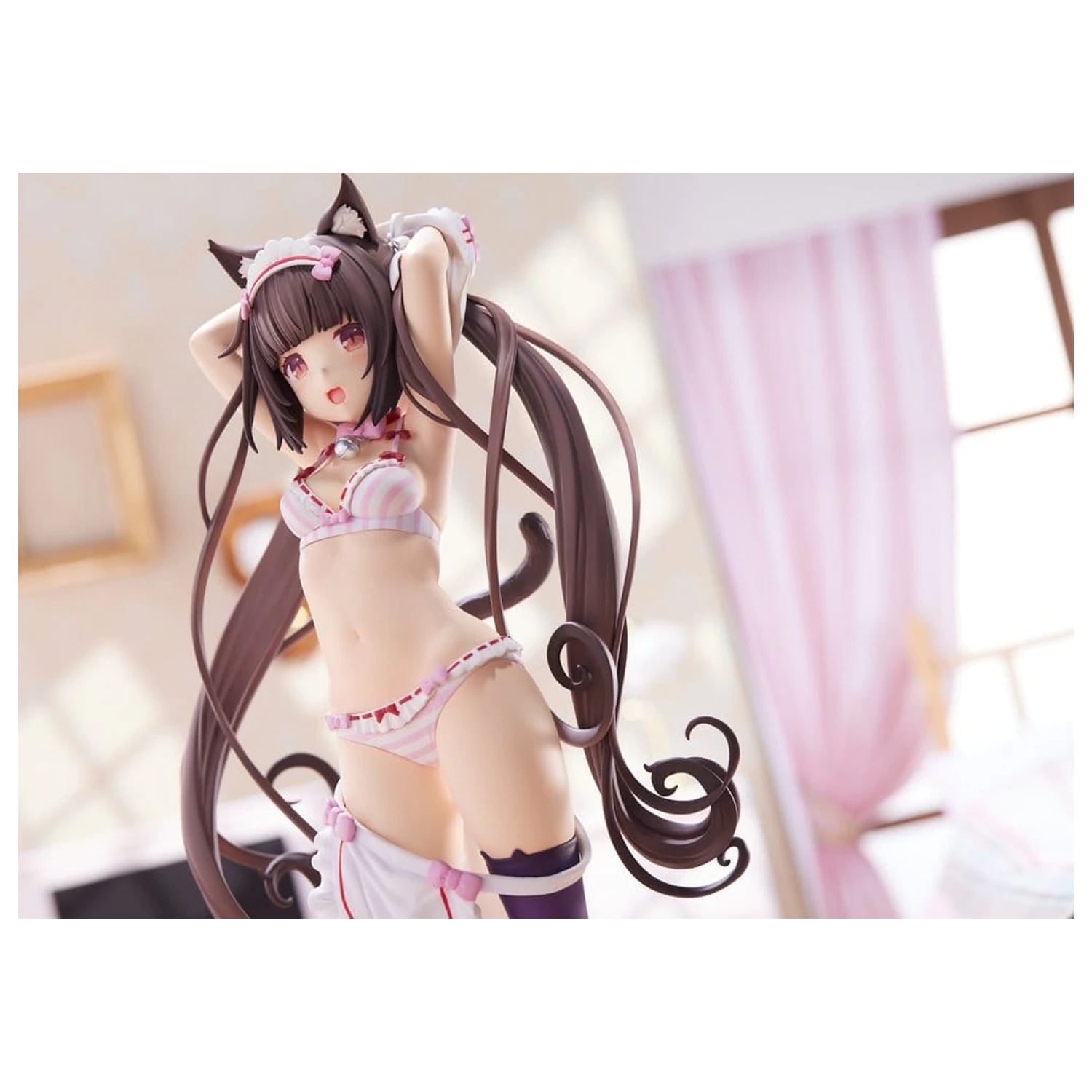 Nekopara PVC figura 1/7 Chocola Dress up time 24 cm termékfotó