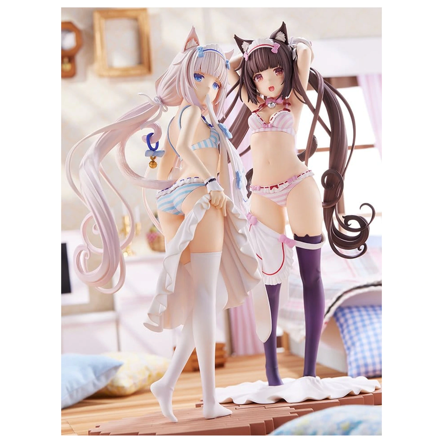 Nekopara PVC figura 1/7 Chocola Dress up time 24 cm termékfotó