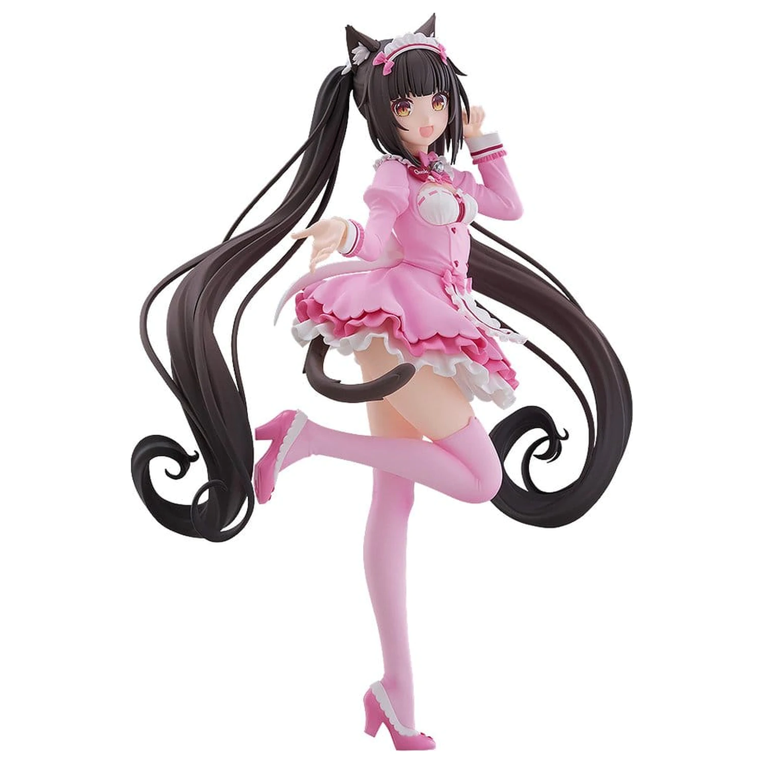 Nekopara Sekai Connect Pop Up Parade Chocola: Winter Clothes Ver. L Size PVC figura 22 cm   termékfotó