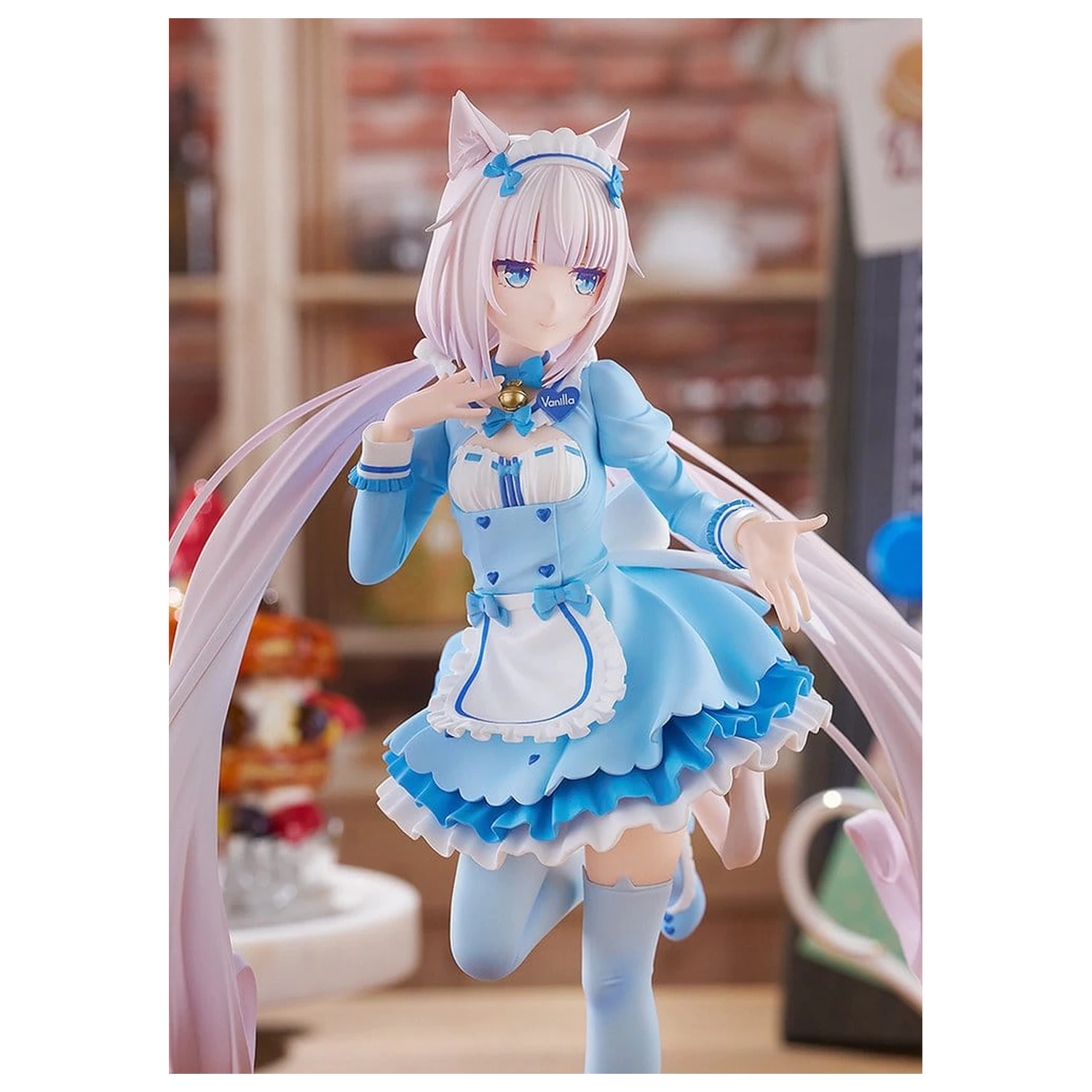 Nekopara Sekai Connect Pop Up Parade Vanilla: Winter Clothes Ver. L Size PVC figura 22 cm   termékfotó