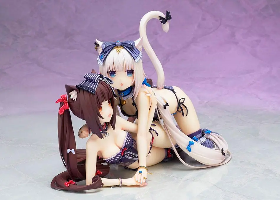 Nekopara1/6 Chocola &amp; Vanilla PVC szobor figurák termékfotó