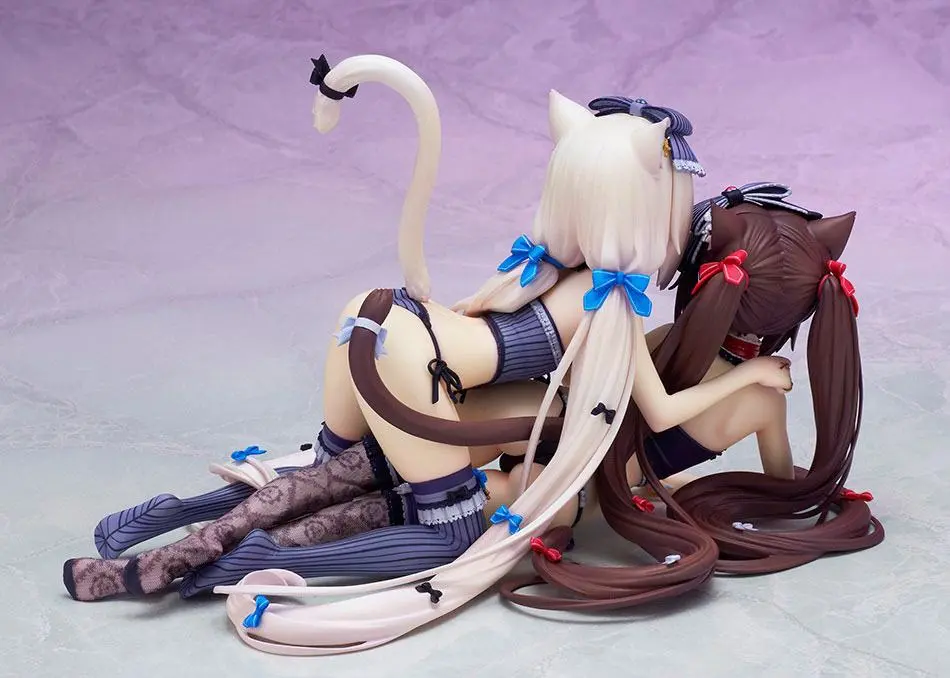 Nekopara1/6 Chocola &amp; Vanilla PVC szobor figurák termékfotó