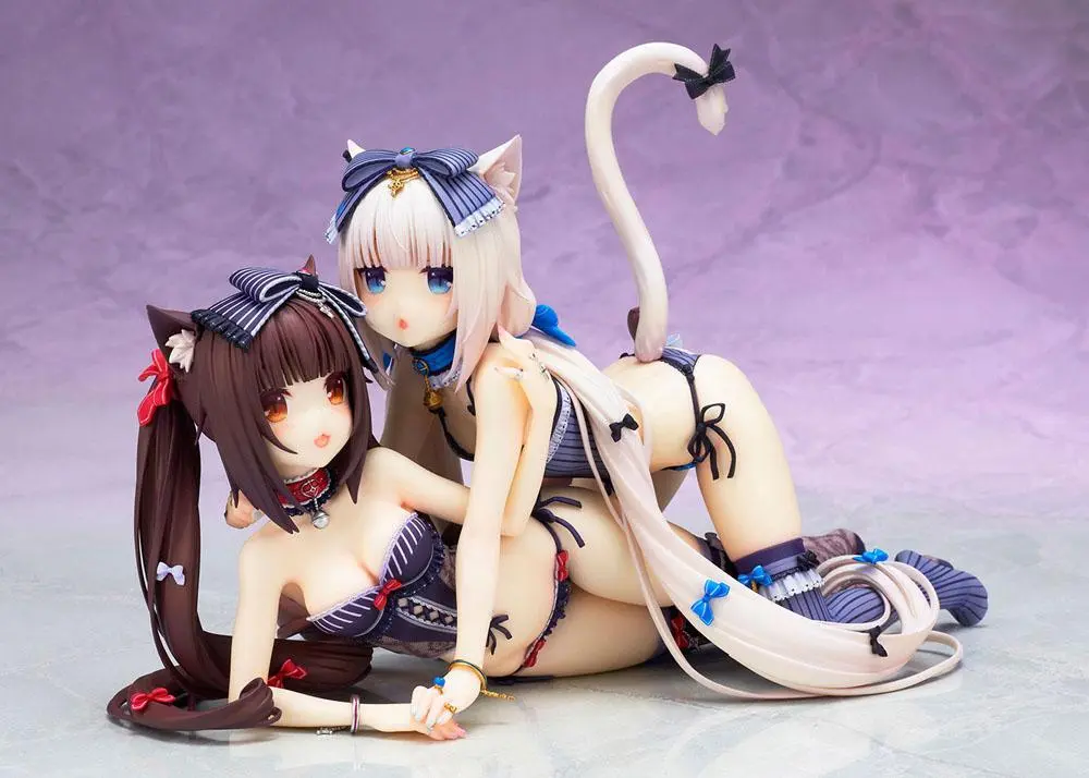 Nekopara1/6 Chocola &amp; Vanilla PVC szobor figurák termékfotó