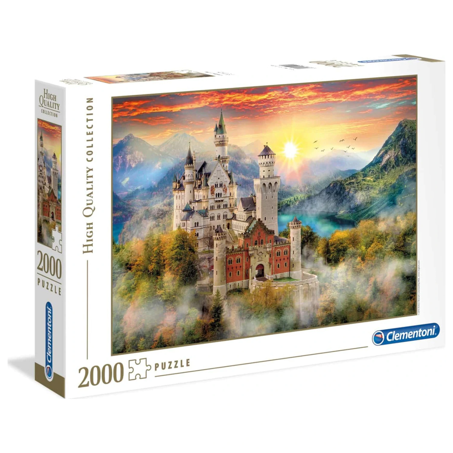 Németország Neuschwantein 2000 db-os puzzle termékfotó