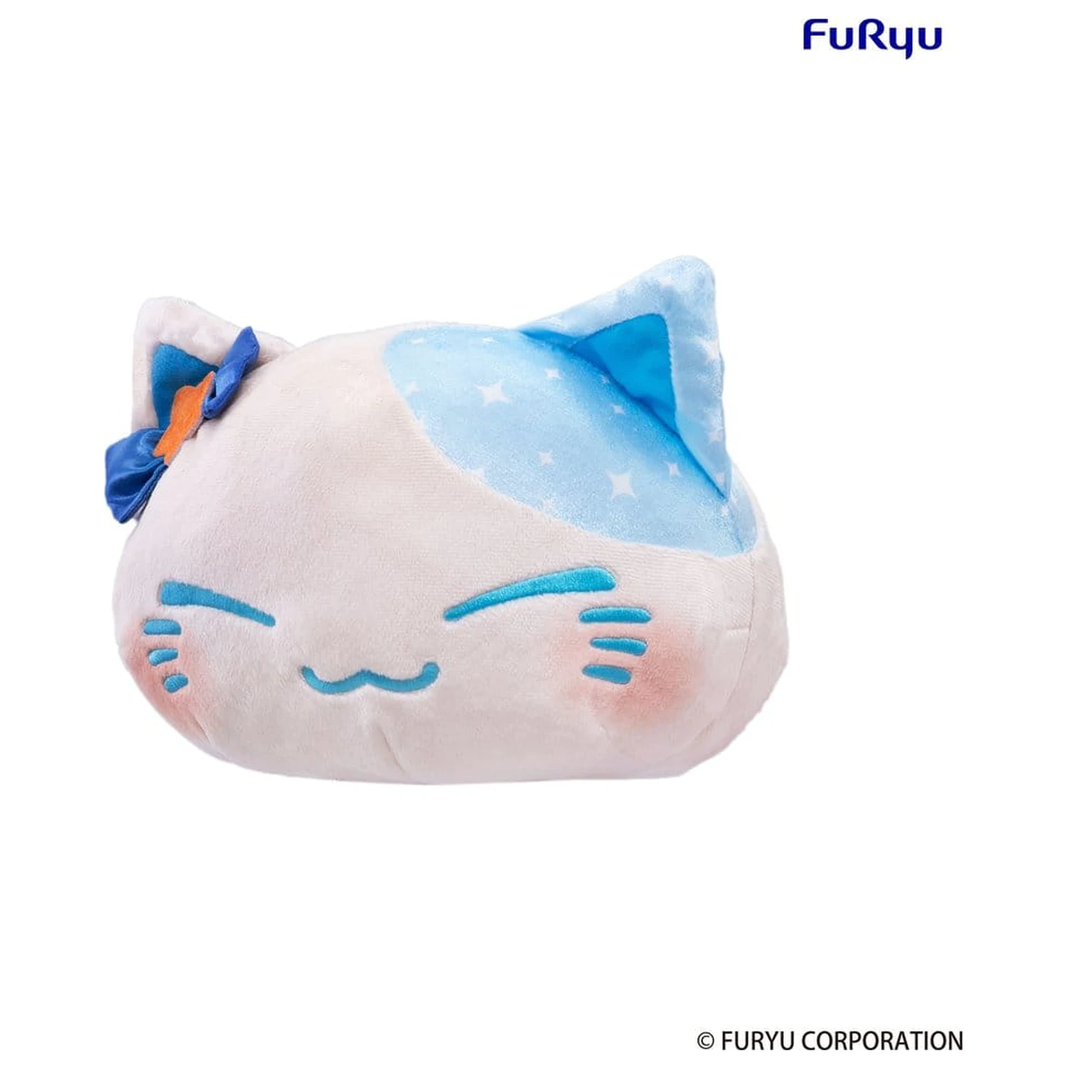 Nemuneko Cat Blue plüss figura 35 cm termékfotó