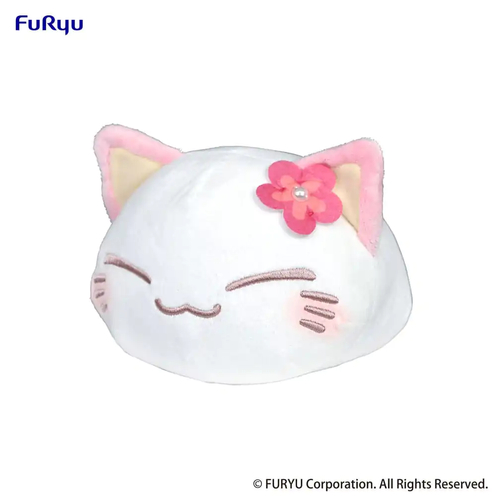 Nemuneko Cat Pink plüss figura 18 cm termékfotó