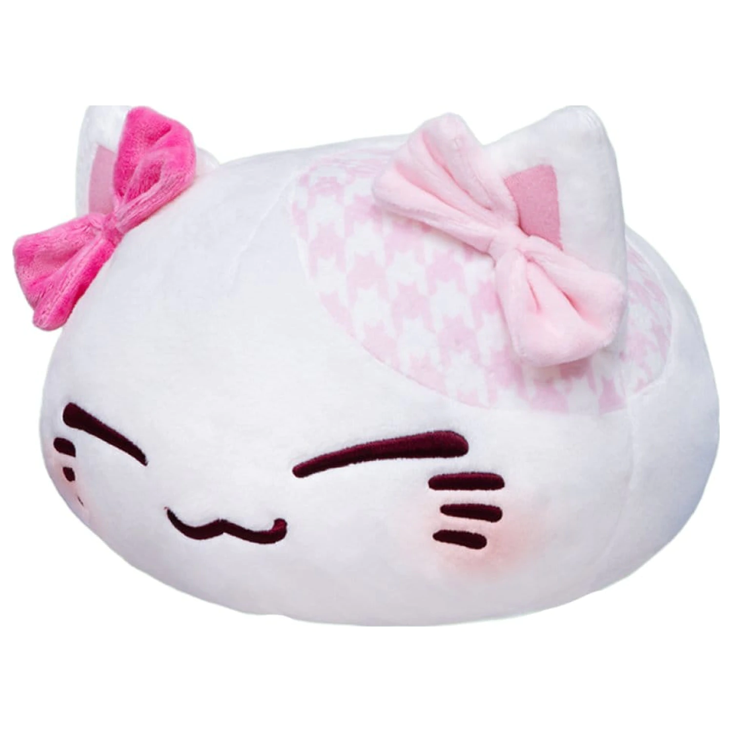 Nemuneko Cat Ribbon Big Pink Ver. plüss figura 30 cm termékfotó