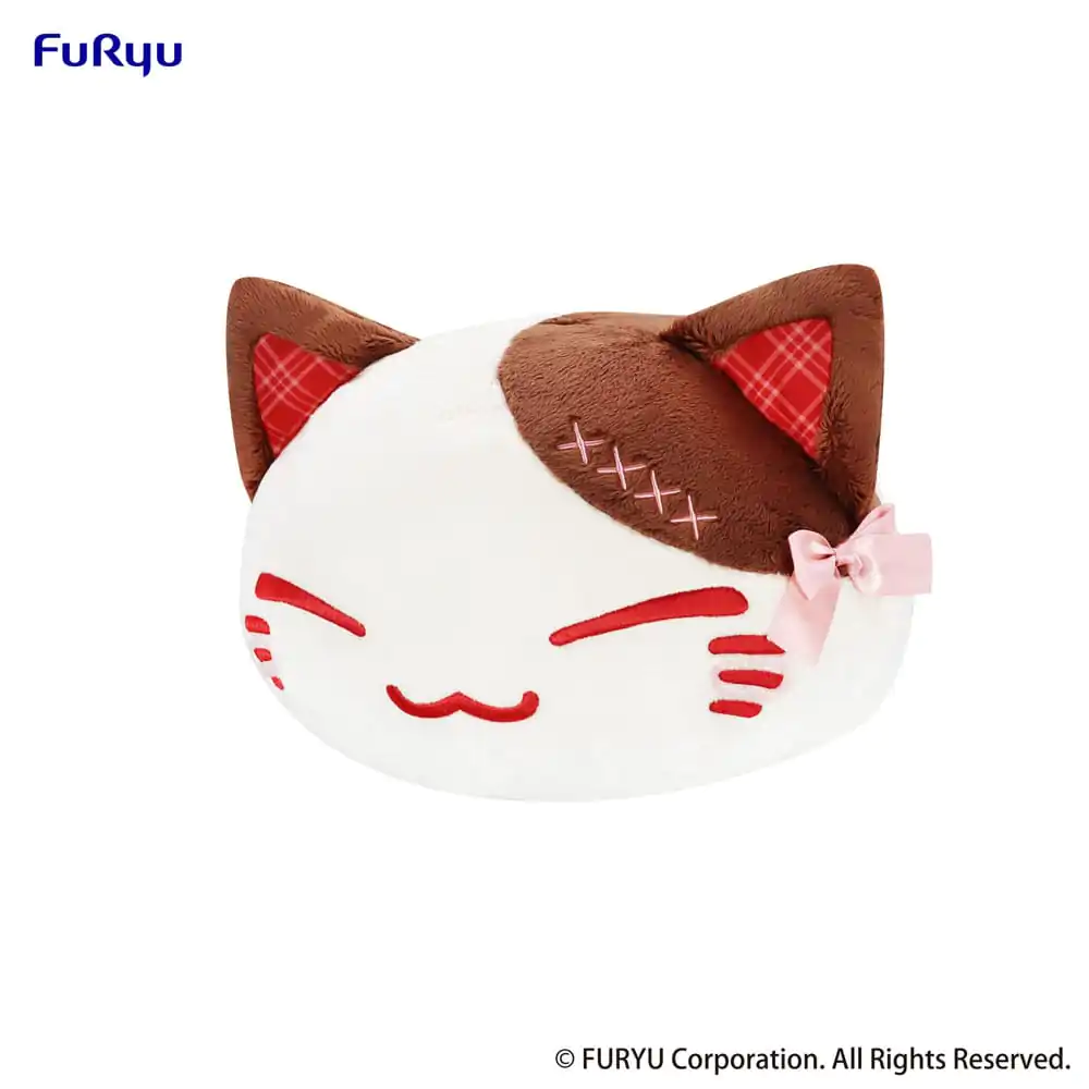 Nemuneko Cat Sweet Big Brown plüss figura 35 cm termékfotó