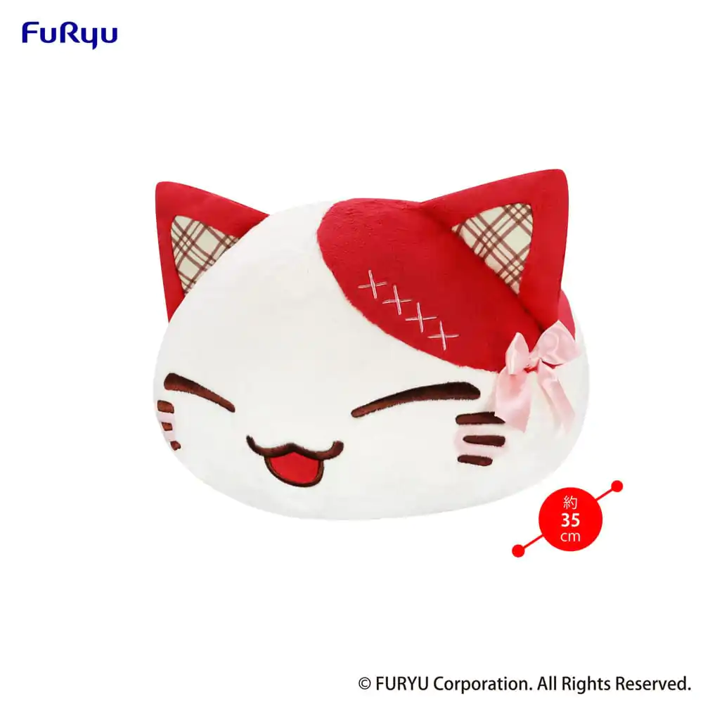 Nemuneko Cat Sweet Big Red plüss figura 35 cm termékfotó