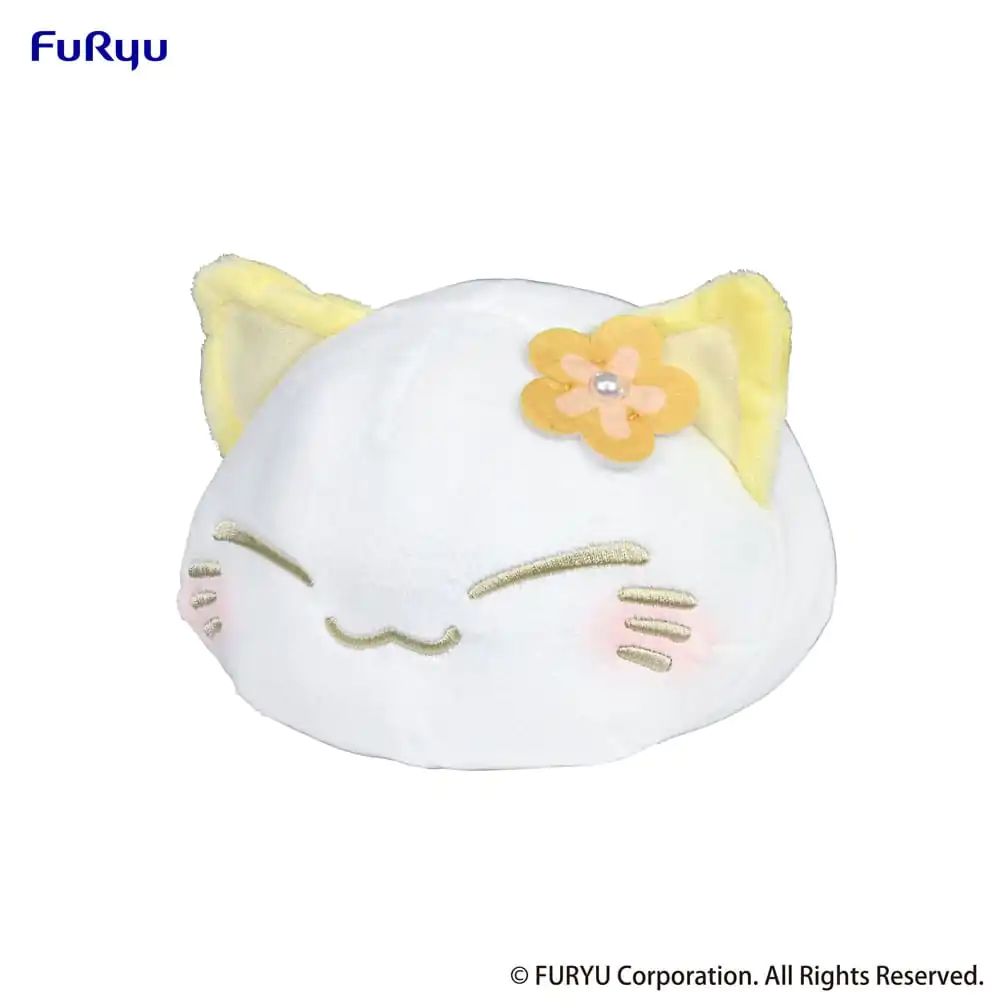 Nemuneko Cat Yellow plüss figura 18 cm termékfotó