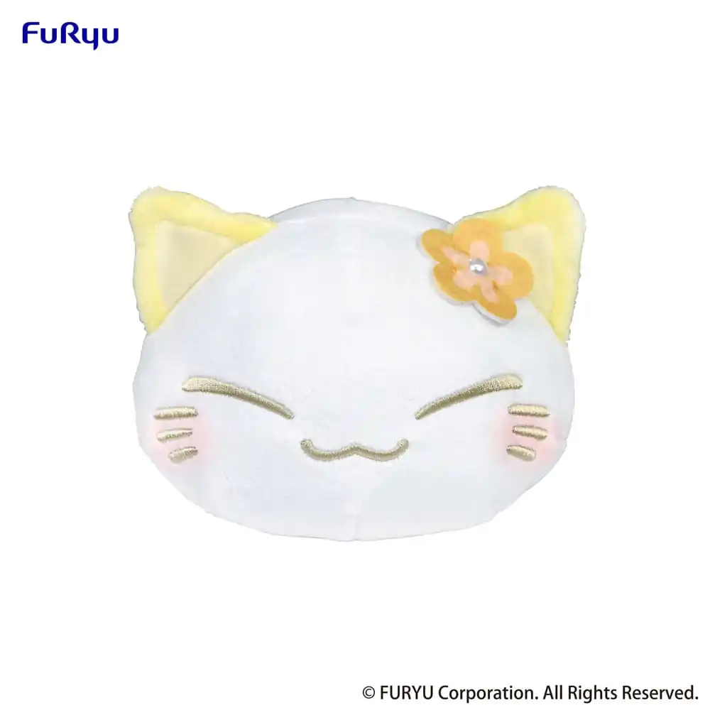 Nemuneko Cat Yellow plüss figura 18 cm termékfotó