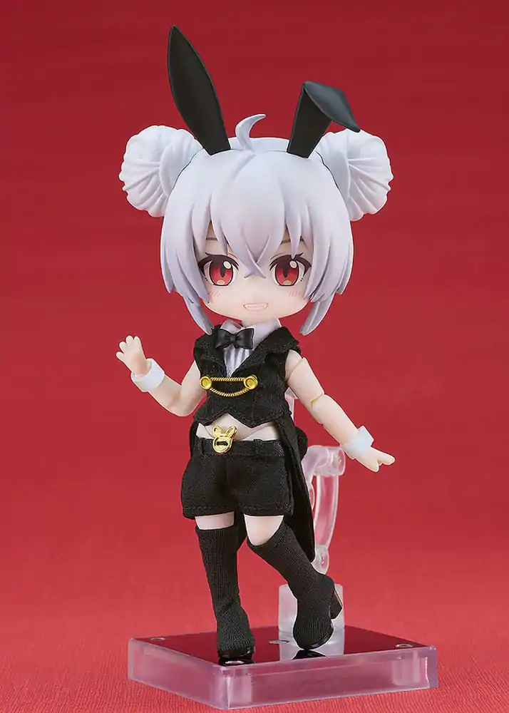 Nendoroid Accessories for Nendoroid Doll Figures Outfit Set: Bunny Suit (Black) figura kiegészítő termékfotó