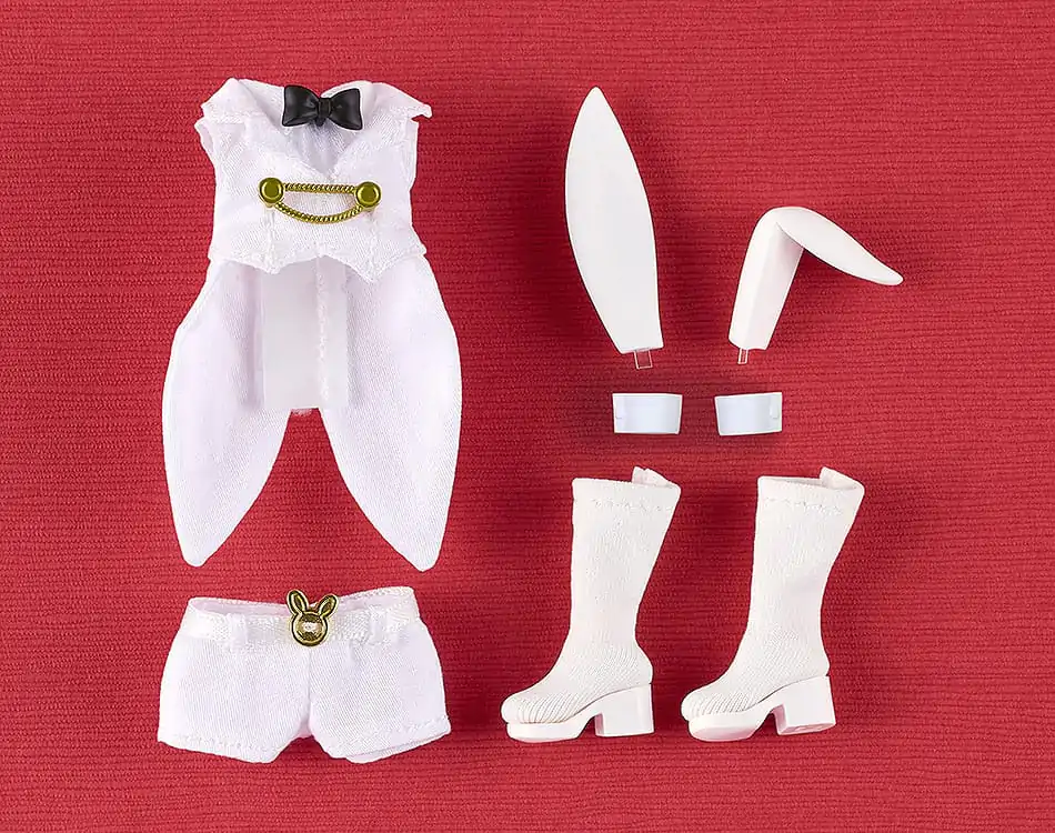 Nendoroid Accessories for Nendoroid Doll Figures Outfit Set: Bunny Suit (White) figura kiegészítő termékfotó