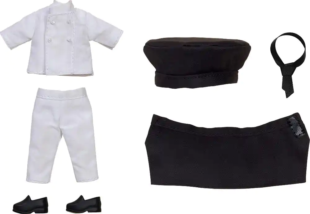 Nendoroid Accessories for Nendoroid Doll Figures Outfit Set: Pastry Chef (Black) termékfotó
