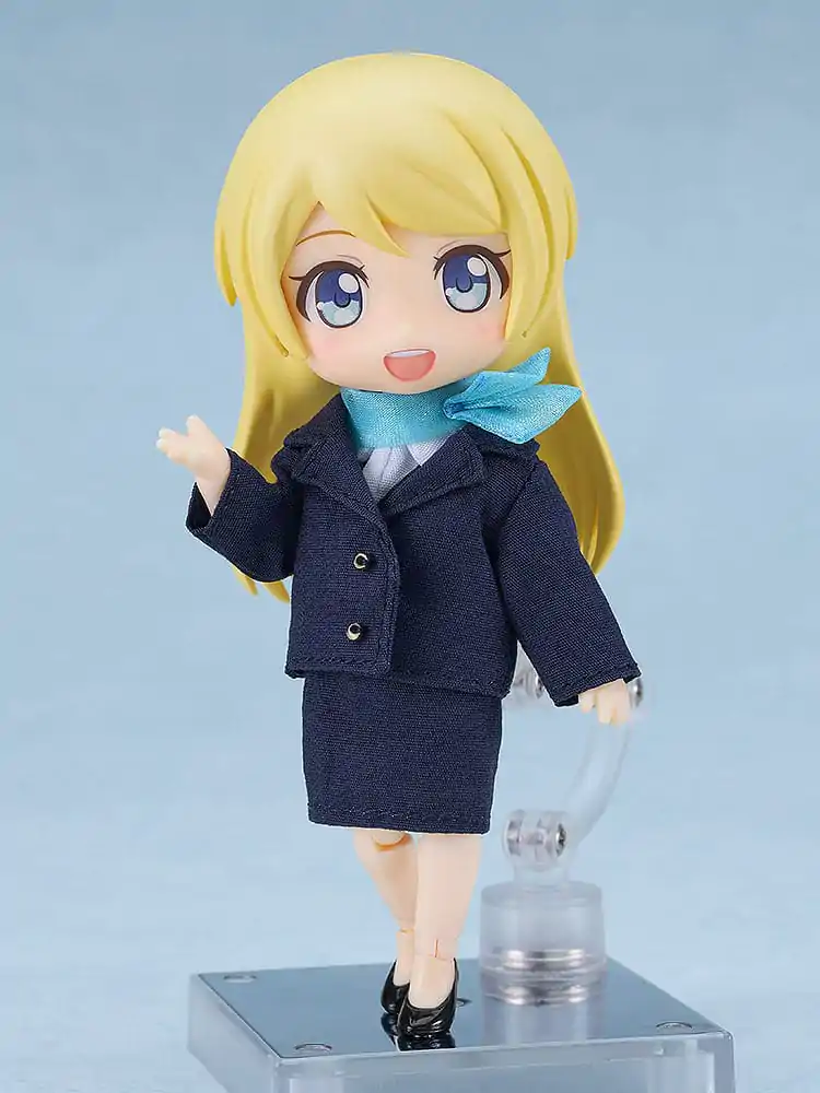 Nendoroid Accessories for Nendoroid Doll Figures Work Outfit Set: Flight Attendant figura kiegészítő csomag termékfotó