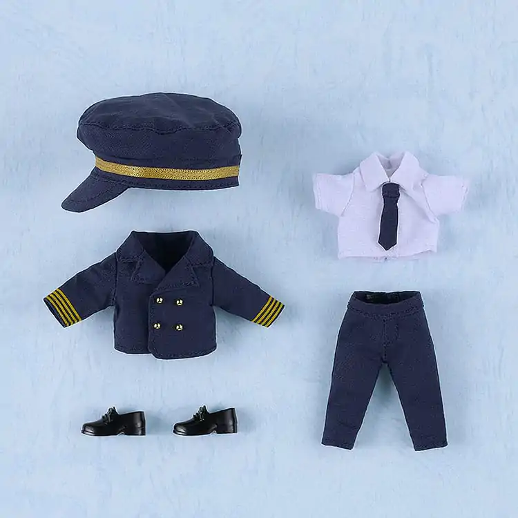Nendoroid Accessories for Nendoroid Doll Figures Work Outfit Set: Pilot figura kiegészítő csomag termékfotó