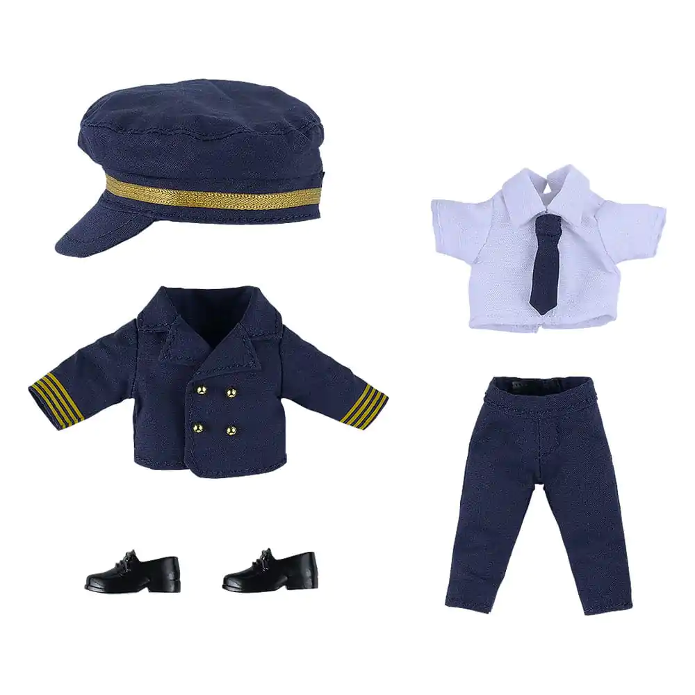 Nendoroid Accessories for Nendoroid Doll Figures Work Outfit Set: Pilot figura kiegészítő csomag termékfotó