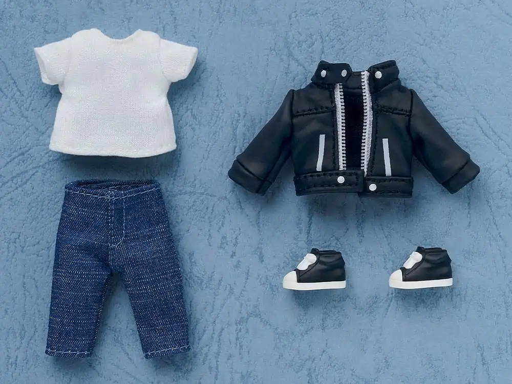 Nendoroid Doll Outfit Set: Leather Jacket (Black) figura kiegészítő csomag termékfotó