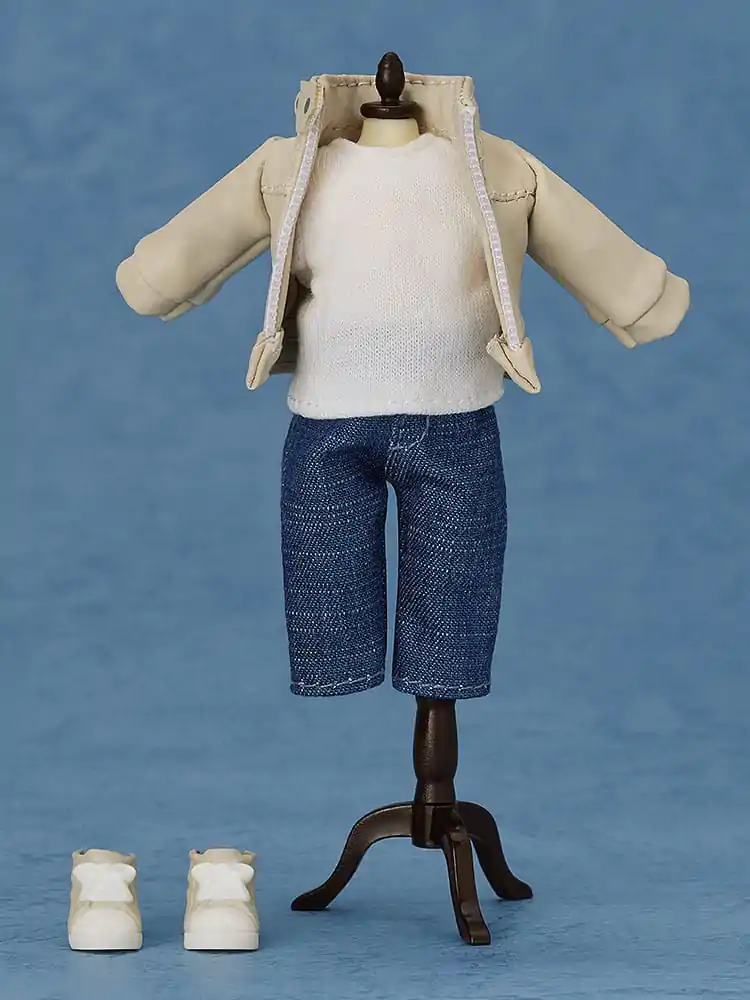 Nendoroid Doll Outfit Set: Leather Jacket (Ivory) figura kiegészítő csomag  termékfotó