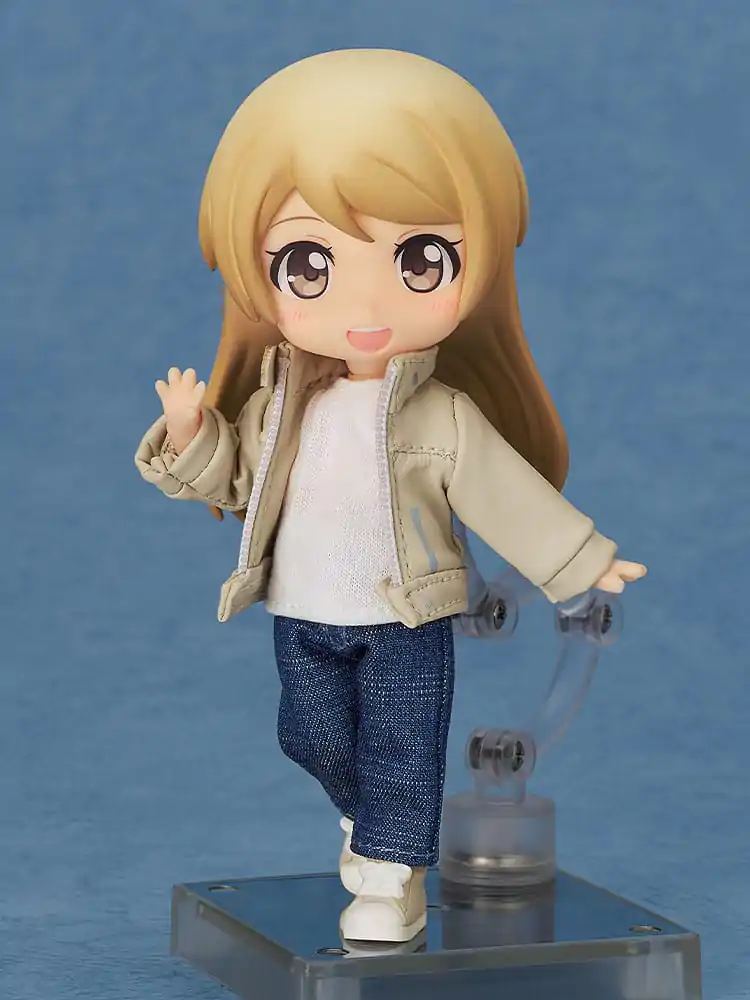 Nendoroid Doll Outfit Set: Leather Jacket (Ivory) figura kiegészítő csomag  termékfotó