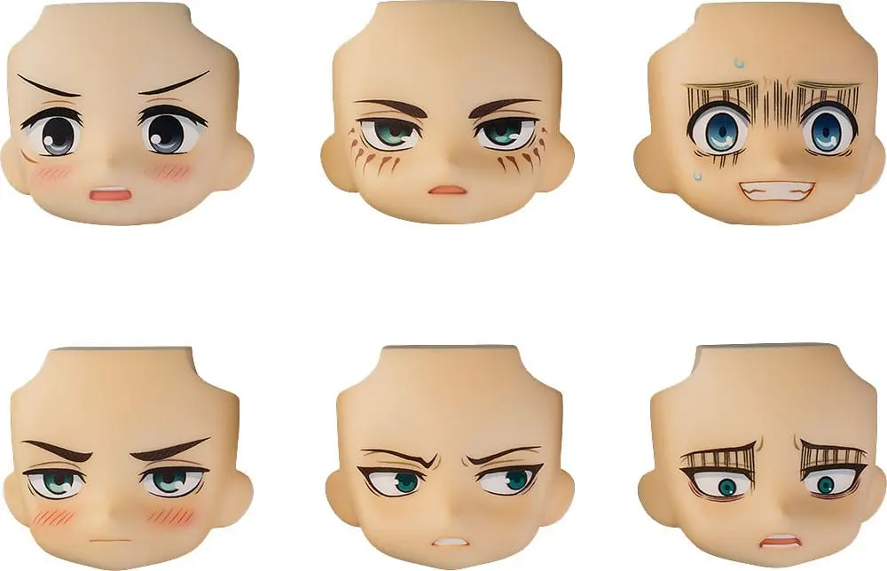 Nendoroid More Decorative Parts for Nendoroid Figures Face Swap Attack on Titan termékfotó