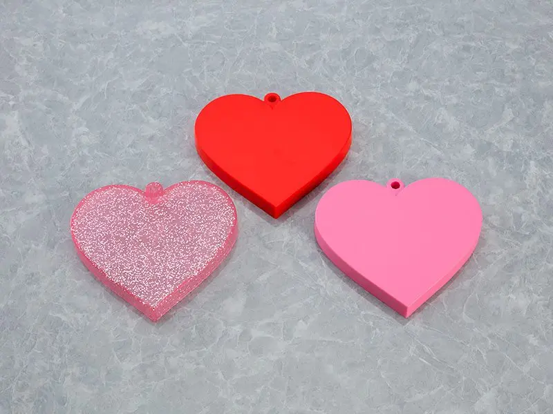 Nendoroid More Heart-shaped Base for Nendoroid Figures Heart Gold Glitter Version termékfotó